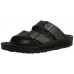 Mens Double Strap Buckle Slide Soft Footbed Sandal Beach Shower Pool 7-12.5