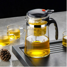 Heat Resistant Glass Teapot