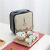 Fortune Cat Pattern Tea Brewing Set Traditional Kung Fu Tea Ceramic Teaware Outdoor Travel Portable Storage Teapot Teacup Gifts