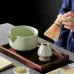 Japanese Matcha Teaware Set Hyakumonari Tea Brush Stand with Strainer Traditional Handmade Tea Utensils Holiday Gifts